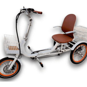 Therapeutisches Elektro Dreirad KiKi 3 Alu Klapprad Erwachsene